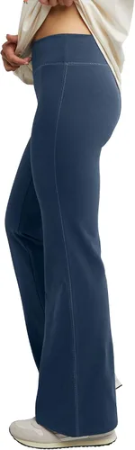 Miniatura 3 de Hanes Pantalones elásticos de jersey originales para mujer, pierna acampanada, 31 pulgadas