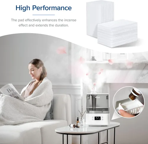 Miniatura 5 de LEVOIT LV600S Humidificadores inteligentes de niebla cálida y fría y almohadillas aromáticas, paquete de 16, filtros de repuesto para humidificador