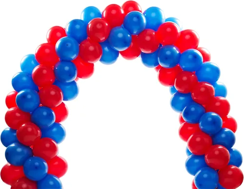 200 globos rojos y azul rey para cumpleaños, bodas, fiestas temáticas de colores, decoraciones de fiesta de baby shower