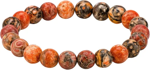 Miniatura 620 de Amazing Gemstone Pulsera de cristal para mujeres y hombres, pulsera de cristal curativo de protección, pulsera elástica con cuentas de piedras