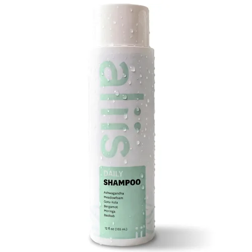 ALIIS Champú diario – Fórmula sin sulfato para limpieza suave, hidratación y cuidado equilibrado con pH – Ligero, seguro para color, champú vegano