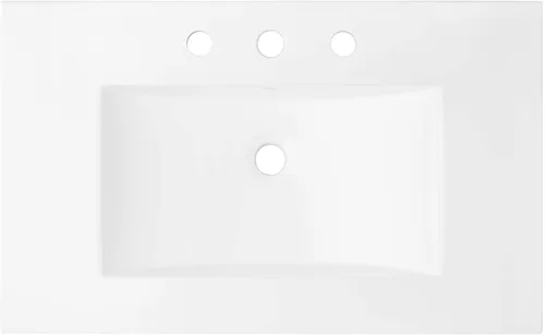 Miniatura 5 de Modway EEI-4837-WHI Cayman - Lavabo de baño de 30 pulgadas, color blanco