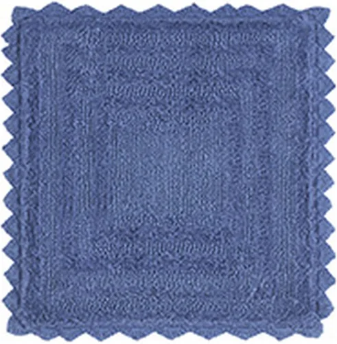 Miniatura 10 de Better Trends Lilly Crochet - Alfombras ovaladas de baño y alfombras reversibles de 17 x 24 pulgadas, alfombras de baño para baño, lujosa alfombra