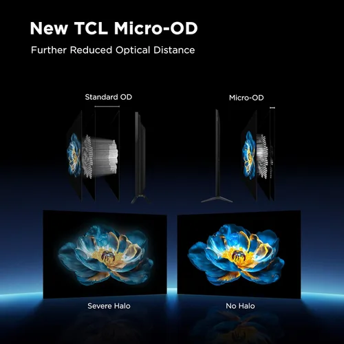 Miniatura 8 de TCL 50 pulgadas QM6K Series QLED 4K Smart QD-Mini LED TV con Google TV (50QM6K, modelo 2025) Nuevo sistema de control de halo, serie de atenuación