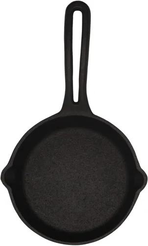 MIRRO Mini sartén de hierro fundido de 4.5 pulgadas