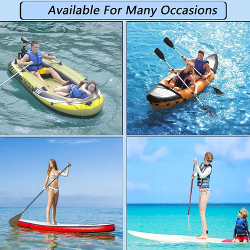 Miniatura 8 de LOOEEL Paquete de 6 parches circulares de acero inoxidable con anillo en D para lancha inflable de PVC, kayak, SUP, canoa, cubierta, accesorios