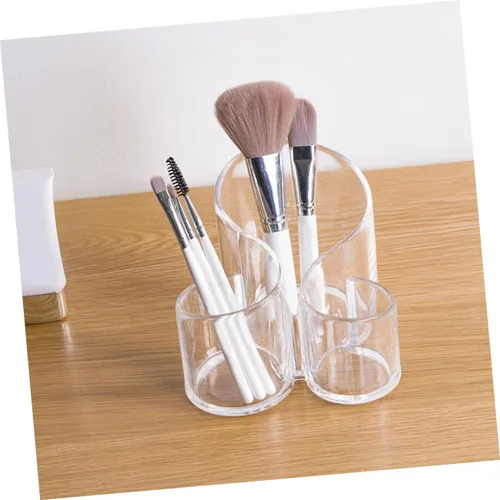 Miniatura 4 de Beavorty Caja de almacenamiento de cosméticos Caja de almacenamiento de acrílico Contenedores de maquillaje Contenedor transparente Organizador