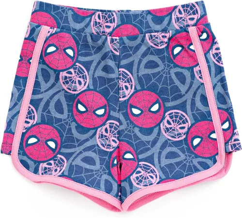 Miniatura 3 de Marvel Spider-Man Big Girls Cosplay Tank Top Dolphin Active y French Terry Shorts 14-16, Spider-man