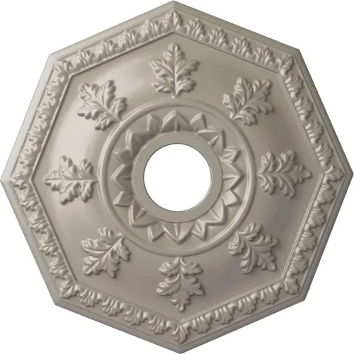 Miniatura 53 de Ekena Millwork CM18NTFCS Nottingham Medallón de techo, cobre flash