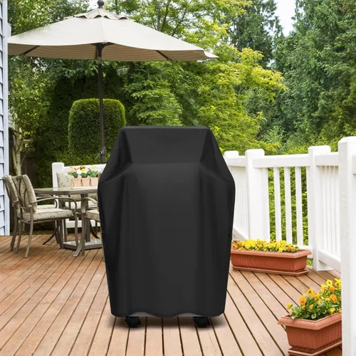 Miniatura 7 de Arcedo Funda de parrilla de 55 pulgadas para parrilla al aire libre, cubierta impermeable resistente a la decoloración, cubierta de parrilla de gas