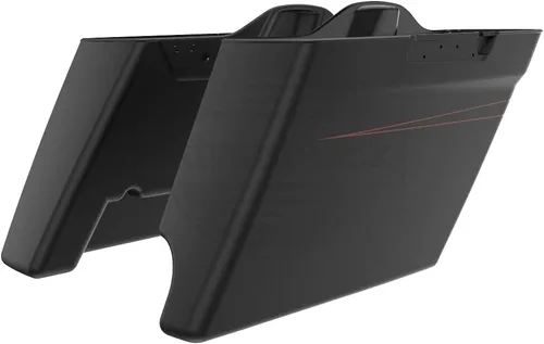 Miniatura 9 de Parabrisas personalizado Moto OnFire, diseño con aerógrafo, Saddlebags