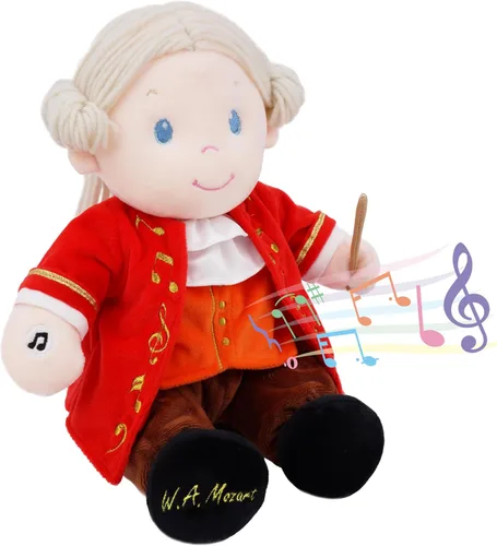 Miniatura 8 de June Garden Dulce Dolly Astronauta de 12 pulgadas - Muñeca de bebé de peluche ultrasuave para el nacimiento en adelante - Atuendo de traje espacial