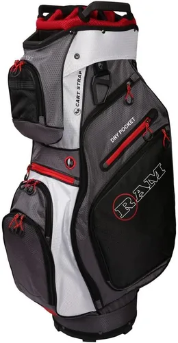 Miniatura 6 de Ram Golf FX Deluxe - Bolsa para carrito de golf con divisores de longitud completa de 14 vías