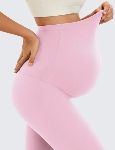Miniatura 3 de CRZ YOGA Butterluxe - Leggings de maternidad para mujer de 25 28 pulgadas, pantalones de entrenamiento para yoga, embarazo, sobre el vientre
