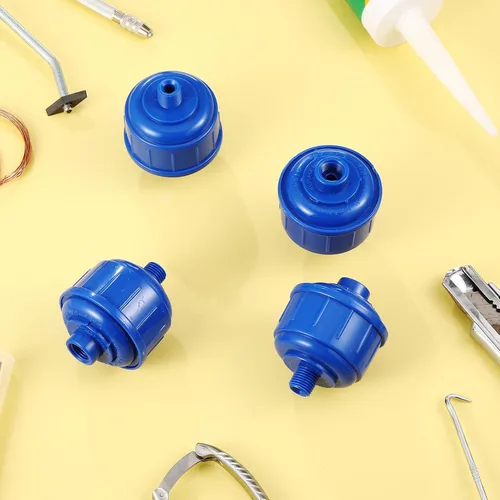Miniatura 4 de Frienda 4 piezas de filtros de aire y agua mini desechables con roscas estándar de 6,4 mm, trampa de humedad, filtro desechable para pistola