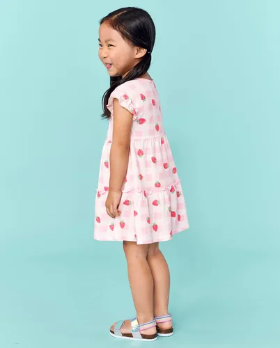 Miniatura 2 de The Children's Place Baby Girls' and Toddler Short Sleeve Everyday Dresses