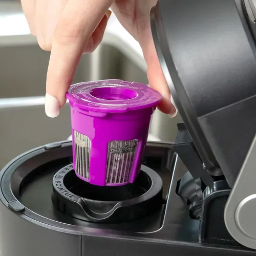 Miniatura 4 de Perfect Pod Cafe Fill Deluxe 1-Stream reutilizable K Cup - Compatible con Keurig 1.0 2.0 Plus K-Duo K-Mini K-Select K-Compact K-Elite y cafeteras