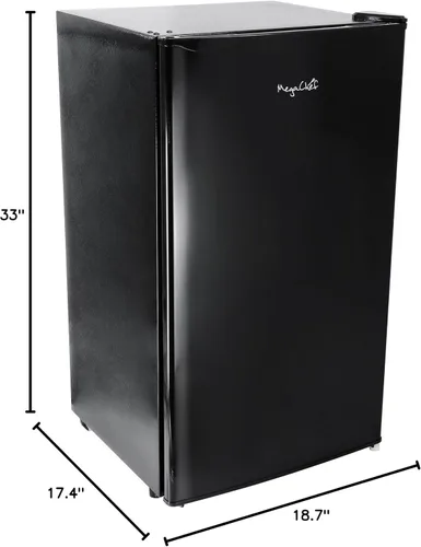 Miniatura 9 de Megachef Refrigerador de 3.2 pies cúbicos (negro)