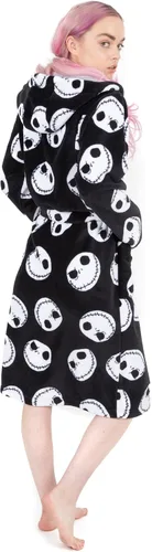 Miniatura 3 de Disney The Nightmare Before Christmas - Albornoz para mujer, color negro