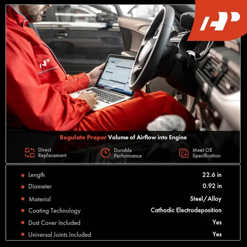 Miniatura 2 de A-Premium Eje Inferior de la Columna de Dirección Eje de la Columna de Dirección Compatible con Ford Explorer 2016-2019, Flex 2013-2019, Explorer
