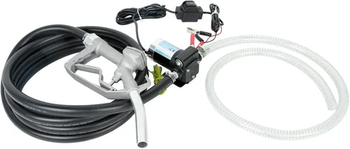 Miniatura 8 de 12V CC Bomba de transferencia de combustible/gasolina con cables de conexión, bomba reversible mejorada, protección térmica, control de interruptor