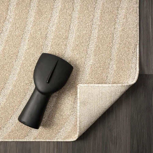 Miniatura 8 de LUXE WEAVERS Alfombra de Área Moderna Geométrica de Ondas Beige 2x3