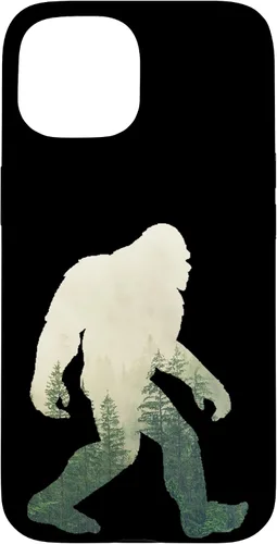 Miniatura 6 de iPhone 12 Pro Max Bigfoot figura Sasquatch Yeti Nature doble caso de exposición