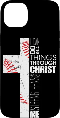 Miniatura 15 de iPhone XR Baseball Phone Cases Teen Boys Coaches Christian Cross Regalos Case