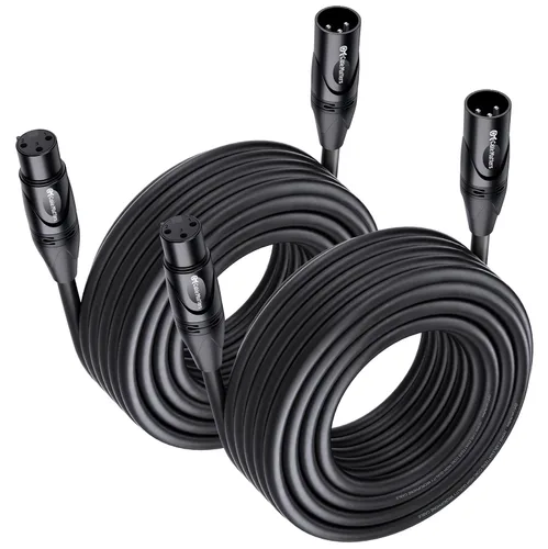 Miniatura 15 de Cable Matters Paquete de 2 Cables Premium XLR a XLR - 1.83m, Cable de Micrófono Macho a Hembra, Cable de Micrófono de Cobre Libre de Oxígeno (OFC)