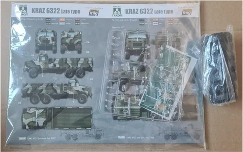 Miniatura 10 de TAKOM Ucrania KRA-6322 Kit de modelo de tipo tardío (escala 1/35)