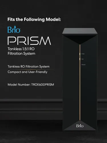 Miniatura 6 de Brio Reemplazo del filtro de agua de 3 etapas del PWB para el sistema de filtración TROE600PRISM