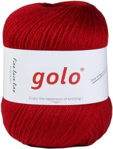 Miniatura 25 de golo Lana merino para tejer hilo de cachemira de 3 capas para ganchillo hilo de ganchillo Marrón