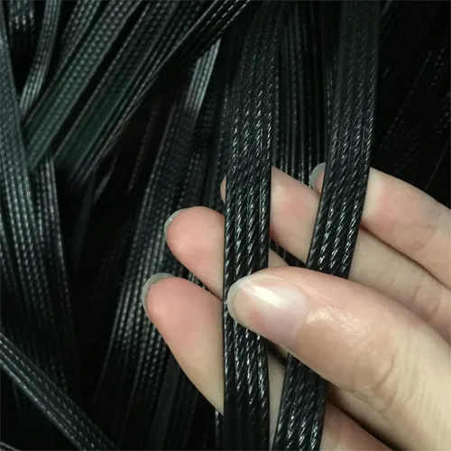 ECYC Ltd Kit de reparación de ratán sintético de 0.315 in de ancho, material tejido de mimbre plano de plástico PE para reparación y fijación de