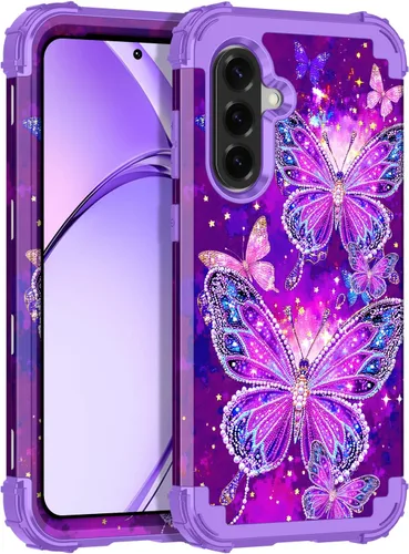 Miniatura 16 de Rancase Compatible con Galaxy A16 5G Funda, Protección Resistente a los Golpes de Tres Capas de Servicio Pesado Parachoques de Plástico Duro + Funda