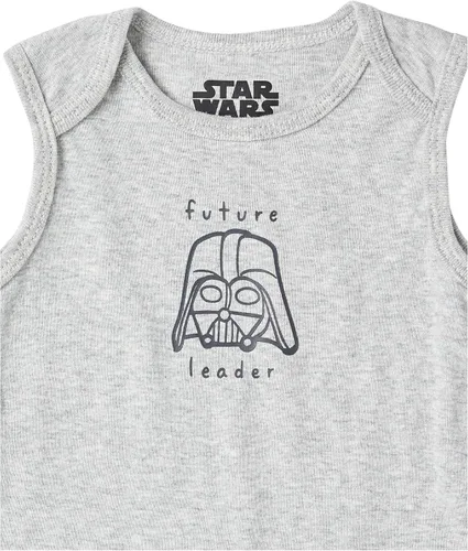 Miniatura 3 de Tienda Essentials Disney Marvel Star Wars Baby Boys Sleeveless Bodysuits Pack of 6