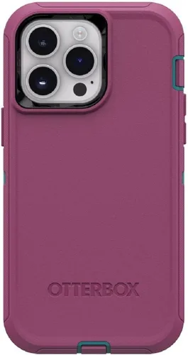 OtterBox Defender - Funda de la serie sin pantalla para iPhone 14 Plus (solamente), embalaje no minorista, Canyon Sun