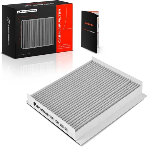 A-Premium Filtro de aire de cabina con carbón activado compatible con modelos Ford y Lincoln - F-150 (15-22), F-250 F-350 F-450 Super Duty (17-22),