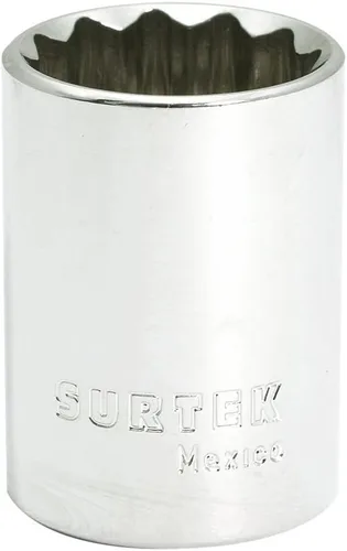 Surtek Enchufe de 1/2" - 12 Puntos 15/16" Zócalos y accesorios de mano - F5830