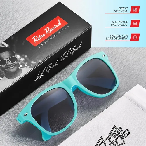 Miniatura 244 de Retro Rewind Lentes de sol para niños y niñas de 3 a 12 años, inastillables, UV400, lentes de sol para niños pequeños
