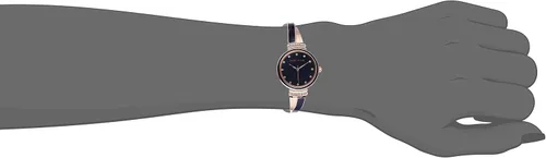 Miniatura 4 de Anne Klein - Juego de reloj y pulsera de mujer con detalles de cristal de primera calidad