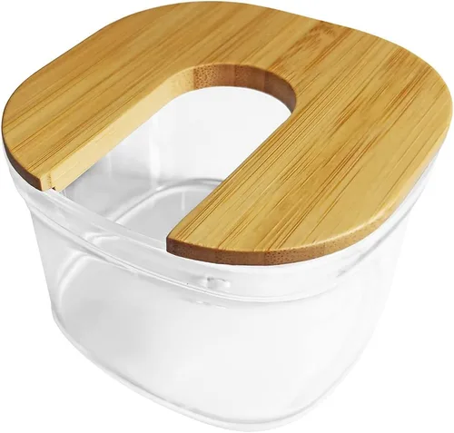 Miniatura 3 de Soporte de enjuague de bambú compatible con AidallsWellup para hombre 5 en 1 con cabezal eléctrico