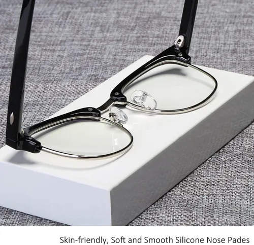 Miniatura 6 de Lentes de luz azul para mujer y hombre, para juegos de computadora, para bloqueo de luz azul, antifatiga ocular, lentes más claros para dormir mejor