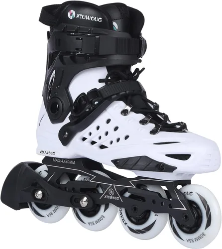 Patines en línea para mujeres y hombres, patines en línea para adultos, rodamientos de acero al carbono ABEC-7, ruedas de poliuretano 85A de 0.157 x
