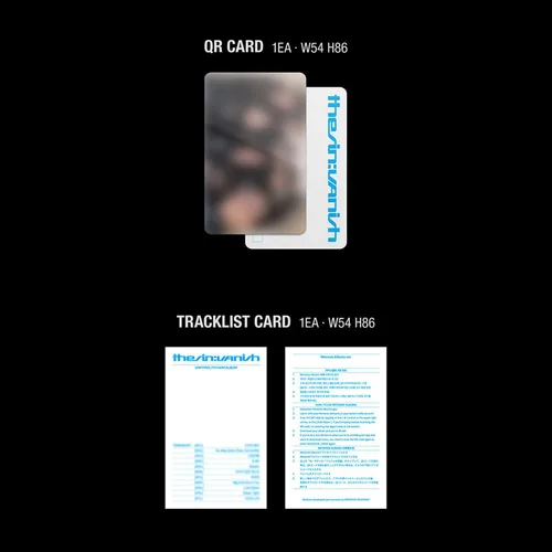 Miniatura 3 de THE SIN : VANISH El séptimo mini álbum Weverse Albums Ver. Tarjeta QR + tarjeta de lista de seguimiento + tarjeta fotográfica + 2 insignias de pin +