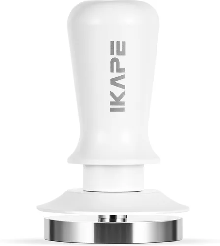 Miniatura 12 de IKAPE Manipulador de espresso de 39.25 mm, manipulador de café barista premium negro con resorte calibrado, manipulador de acero inoxidable 100%