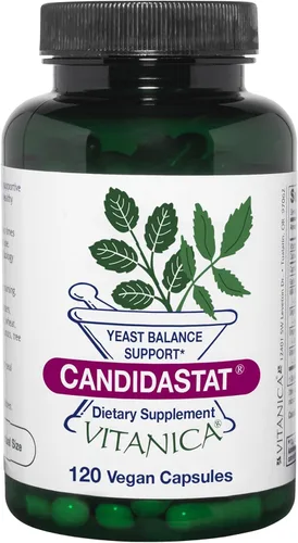 Miniatura 10 de Vitanica Candidastat, Apoyo Equilibrado, Vegano, 60 Cápsulas