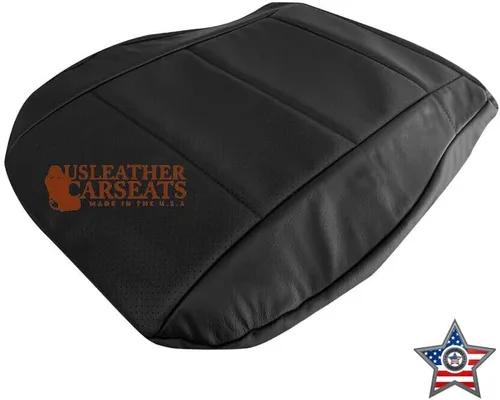 Miniatura 4 de Funda de piel fabricada en los Estados Unidos para el conductor (compatible con Mercedes Benz C250 C300 C350 2008-2014, Sport, Luxury, 4Matic) negro