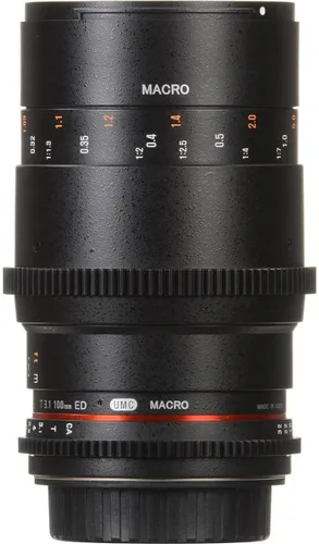 Miniatura 4 de Rokinon Cine DS 3.937 in T3.1 ED UMC Telefoto Macro Cine Lente de Marco Completo para Sony E Mount (FE) Cámaras de lente intercambiable