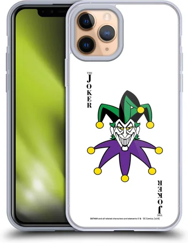 Miniatura 122 de Head Case Designs Funda de gel suave con licencia oficial de The Joker DC Comics The Killing Joke Character Art compatible con Apple iPhone 11 Pro