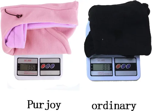 Miniatura 29 de Pasamontañas de forro polar cálido para bicicleta de esquí, máscara de cara completa, calentador de cuello, gorra deportiva de invierno